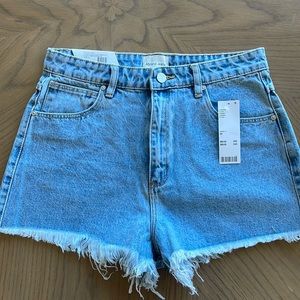 High relaxes short Esmeralda color a brand jeans